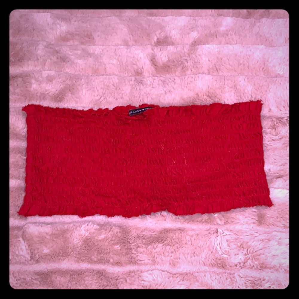 red tube top